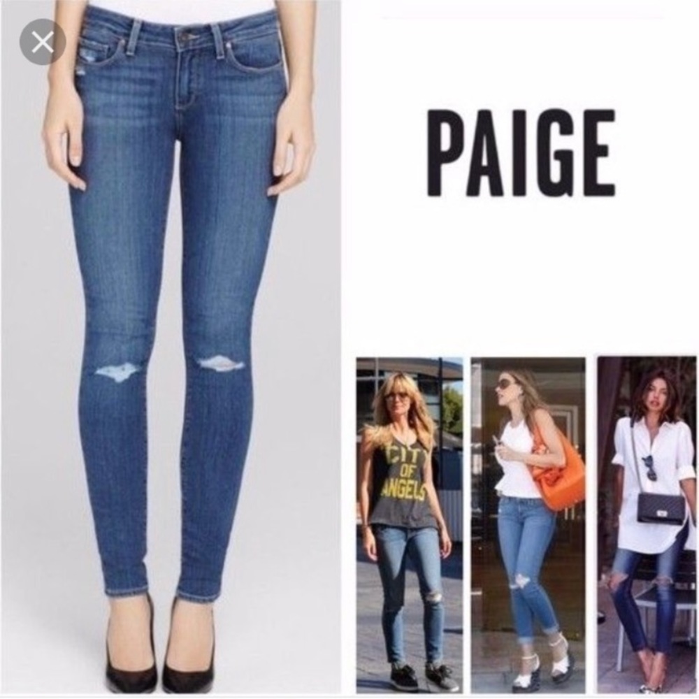 Paige distressed jeans